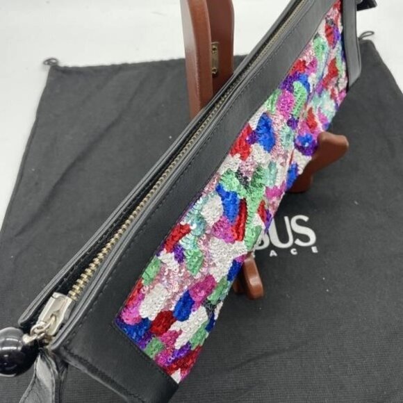 Versus Versace Confetti Envelope Zippered Clutch Bag with dustbag - Picture 4 of 7